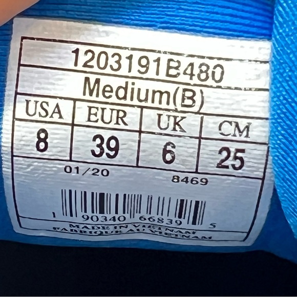 Brooks Transcend 7 1203191B480 Blue Running Shoes Sneakers Women's Size 8 B - Picture 10 of 10